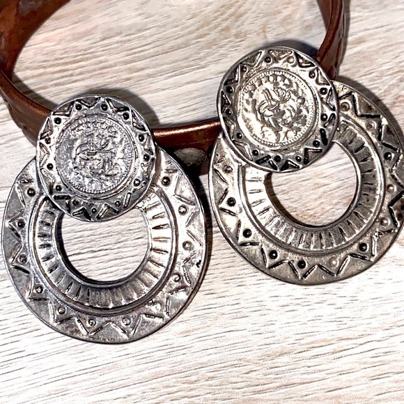 Free People Jewelry - Free People Silver Bohemian Earrings